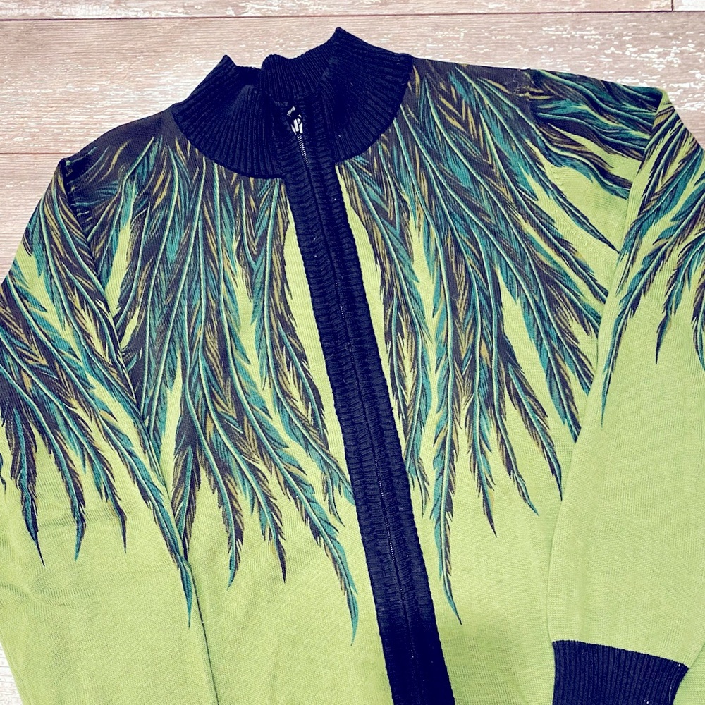 Vintage Bob Mackie Wearable Art Sweater